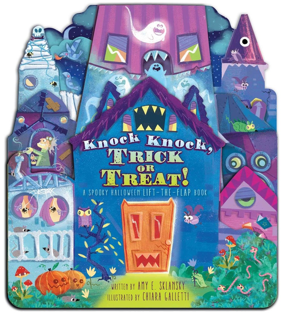 Knock Knock, Trick or Treat!: A Spooky Halloween Lift-the-Flap Book by Sklansky
