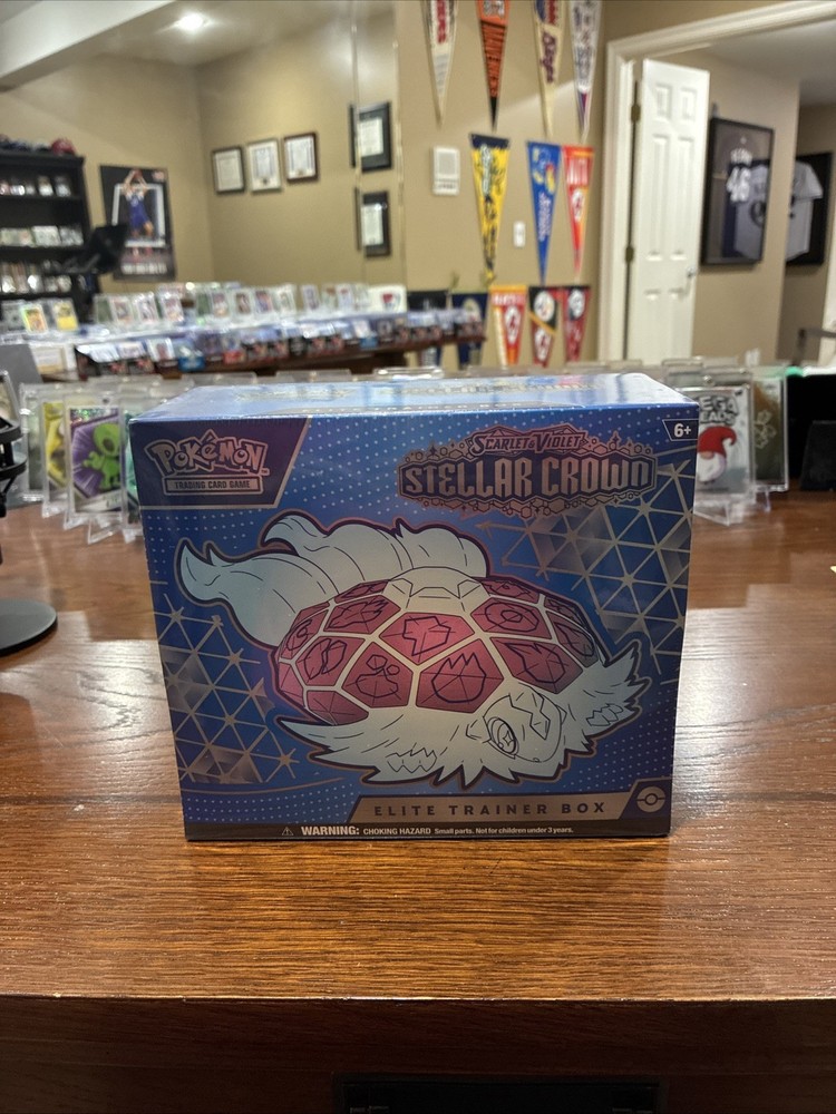 Pokemon Stellar Crown Elite Trainer Box (ETB) SV07 TCG New Sealed