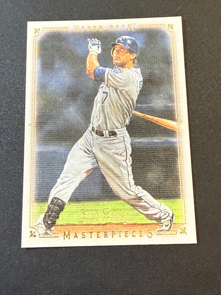 2008 Upper Deck Masterpieces Alex Gordon #40