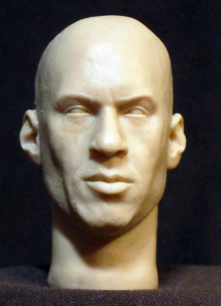 H-28 VIN DIESEL SAVING PRIVATE RYAN RESIN HEAD SCULPT Action figures 1/6 Scale
