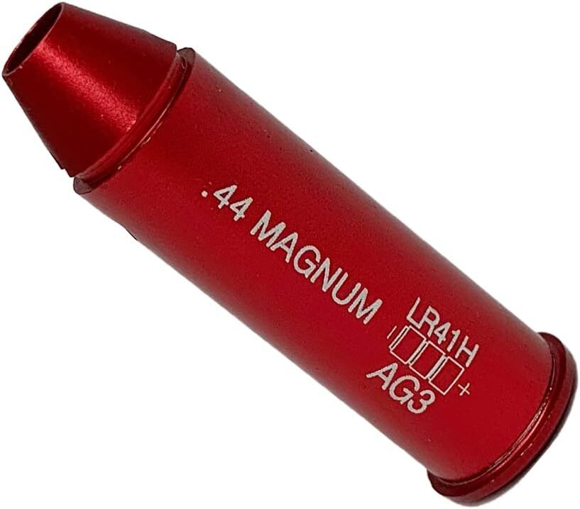 44 Mag Bore Sight Red Laser .44 Magnum Boresighters with 2 Sets Batteries