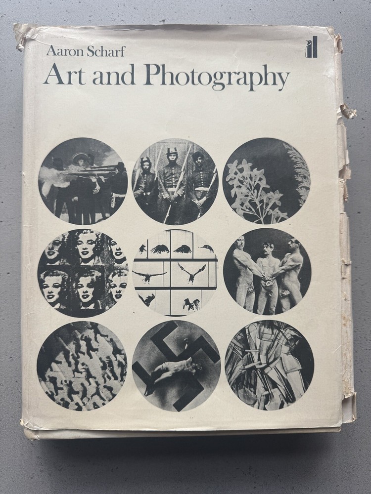 ART AND PHOTOGRAPHY By Aaron Scharf - Hardcover 1968 First Edition Rare