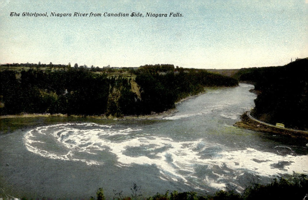 C1910 The Whirlpool Niagara River Niagara Falls Canada Antique Litho Postcard