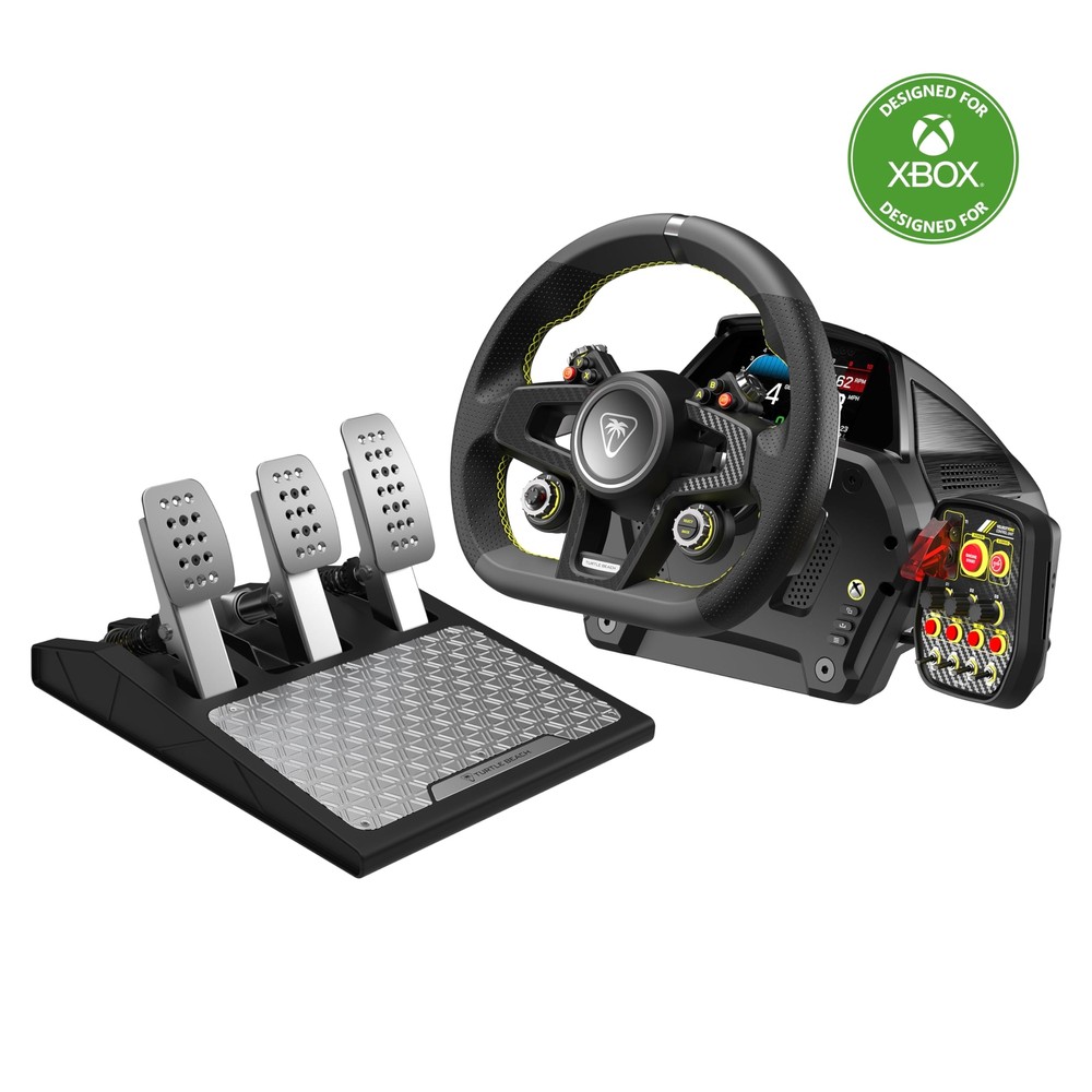 Turtle Beach VelocityOne Race Wheel & Pedal System Licensed for Xbox Series X...
