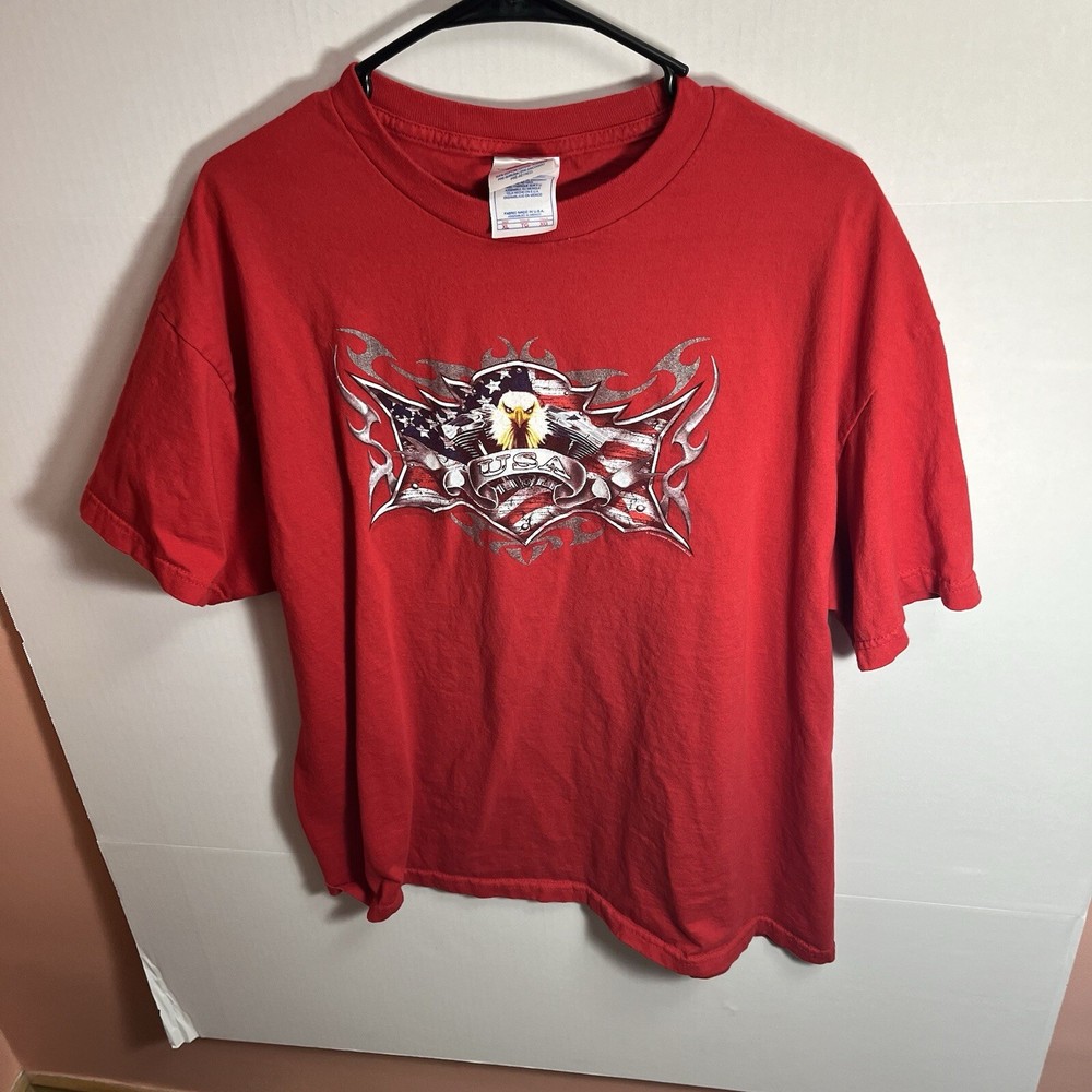 Vintage 2004 Biker Shirt Men’s Xl