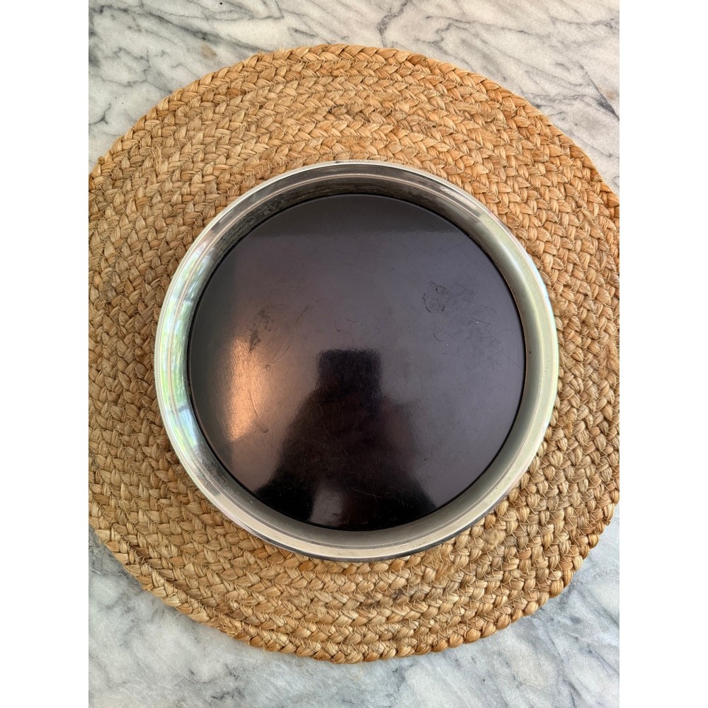 Vintage Black Starr Gorham sterling silver melamine cocktail tray