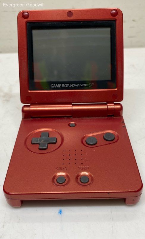 Nintendo Game Boy Advance SP – Flame Red – AGS‑001/AGS‑101 P/R
