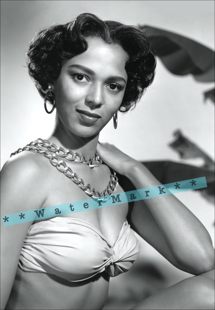 Dorothy Dandridge 1951 in Tarzan's Peril Vintage Poster Print Retro Art Photo