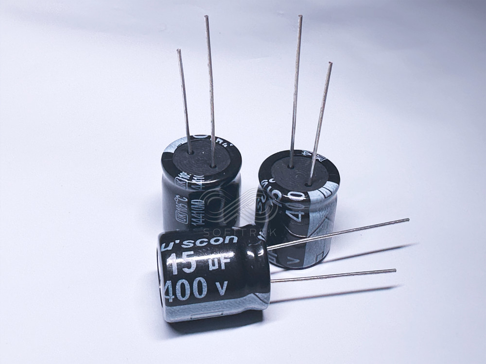 10PCS UK Suscon 15uf 400V 13x15mm Radial Electrolytic Capacitor High Ripple 3kHr