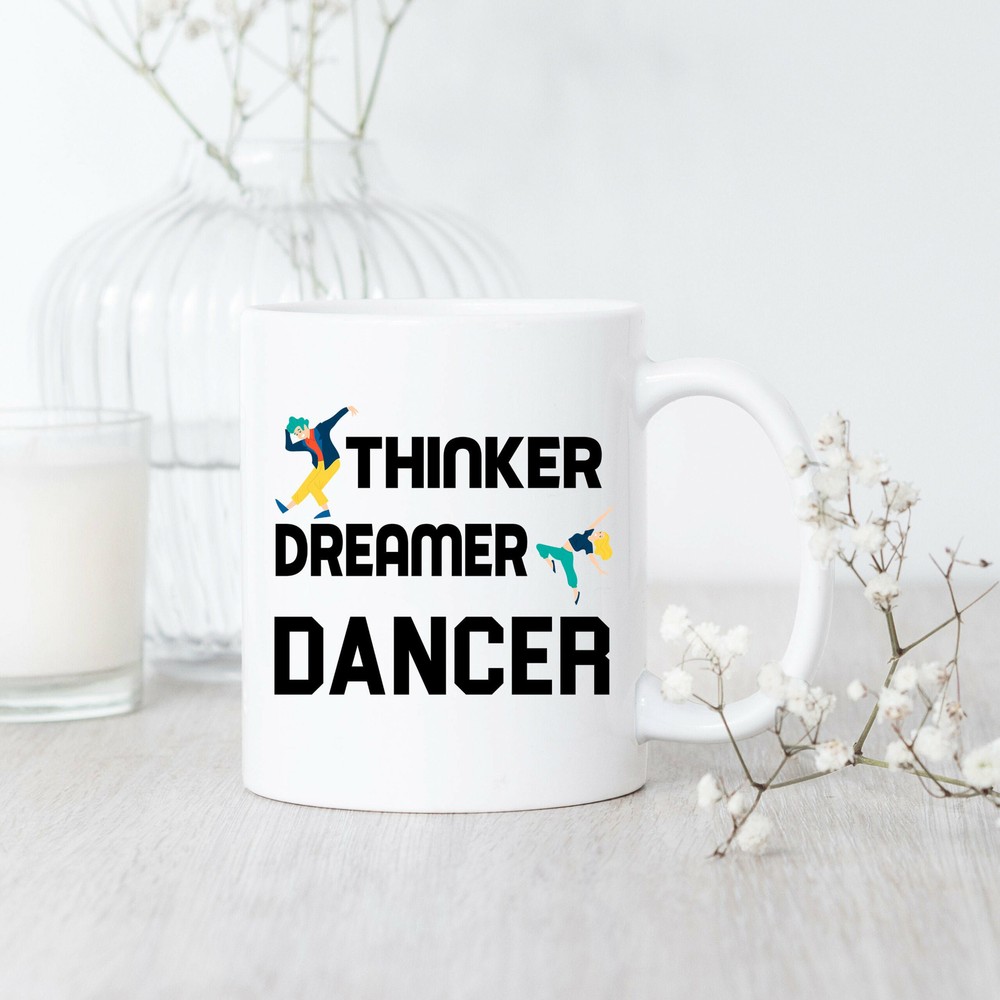 Dreamer Dancer Mug - Perfect Gift for Dance Lovers & Appreciation