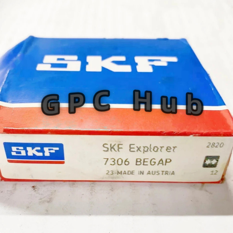 1PC NEW SKF 7306 BEGAP single row angular contact ball bearing   Fast shipment