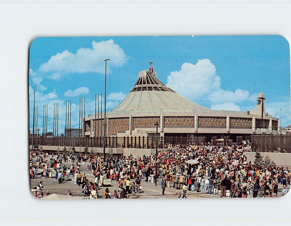 Postcard Shrine of Guadalupe Mexico
