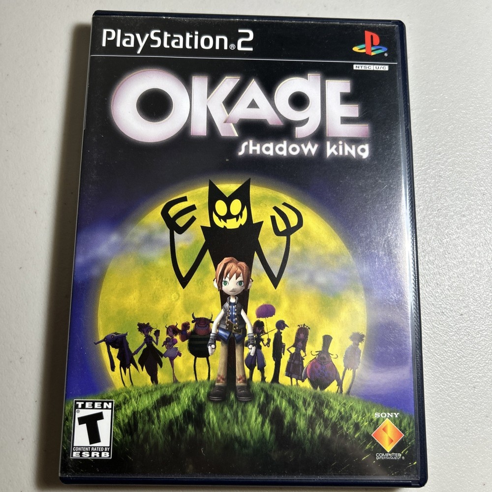 OKAGE: Shadow King (Sony PlayStation 2 PS2, 2001) Complete, Tested