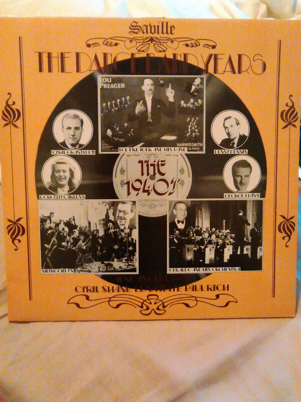 Various - Danceband Years - The 1940's - Used Vinyl Record - A15851z