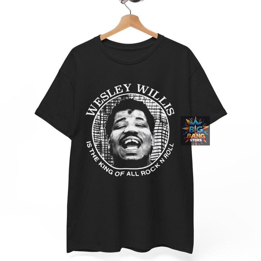 Wesley Willis Rock Punk Metal Band Unisex T-Shirt