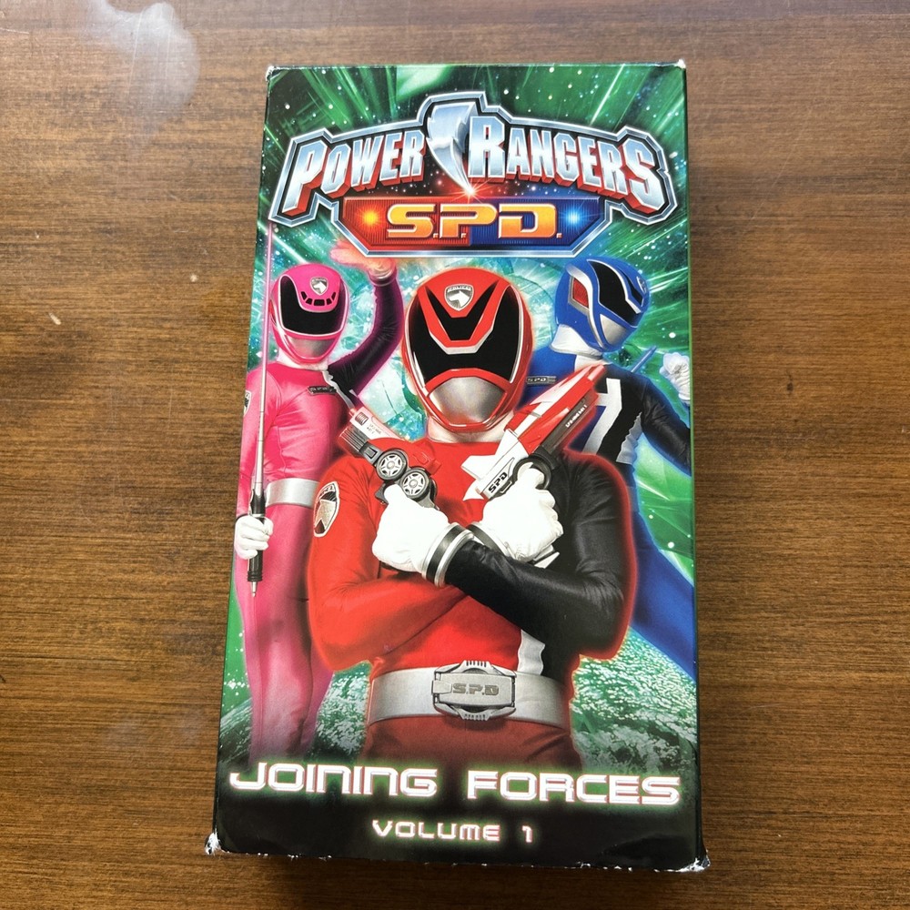 Power Rangers S.P.D. Vol. 1: Joining Forces (VHS, 2005)