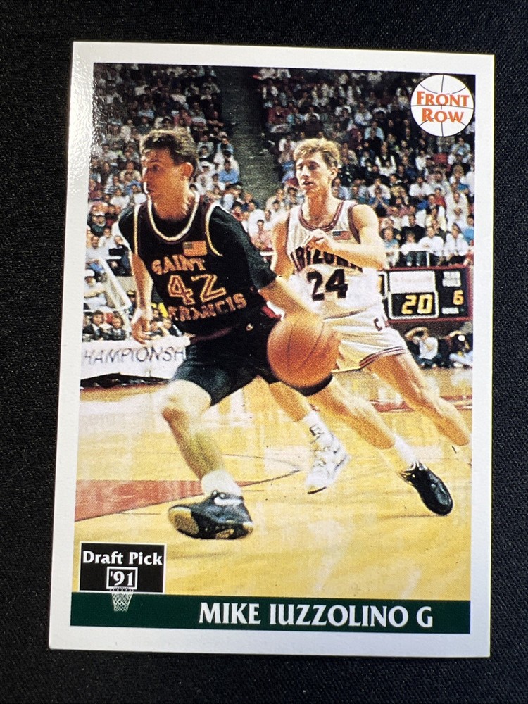 1991 Front Row: '91 Draft Pick/Japanese #8 Mike Iuzzolino 🏀🐷🏀
