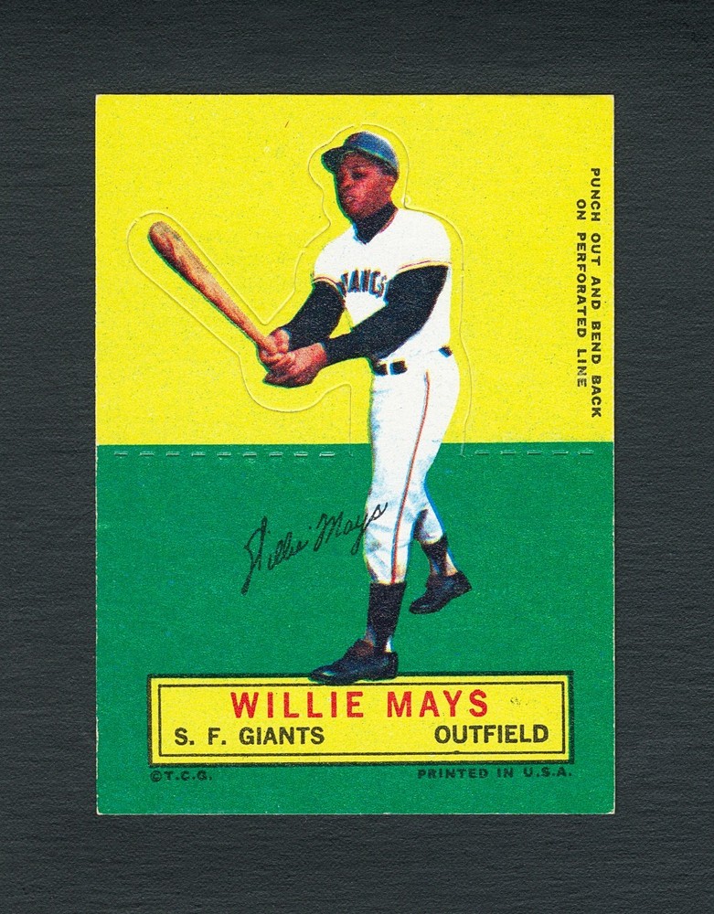 1964 Topps Stand-Up Willie Mays EX-MT Condition - Well Centered!