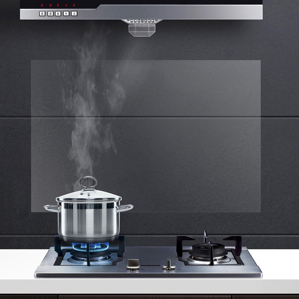 1PC Clear Oil-Resistant Wall Protector Sticker for Kitchen Backsplash