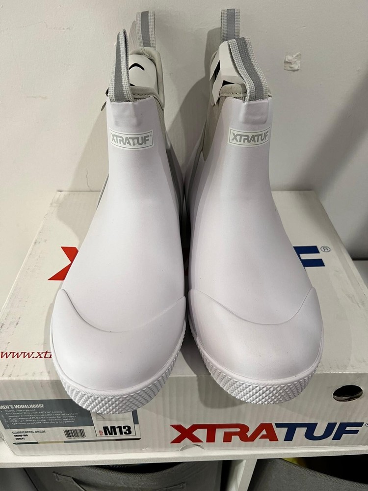 Xtratuf Mens Wheelhouse Commercial Grade Deck Boot XMW-100 White 13