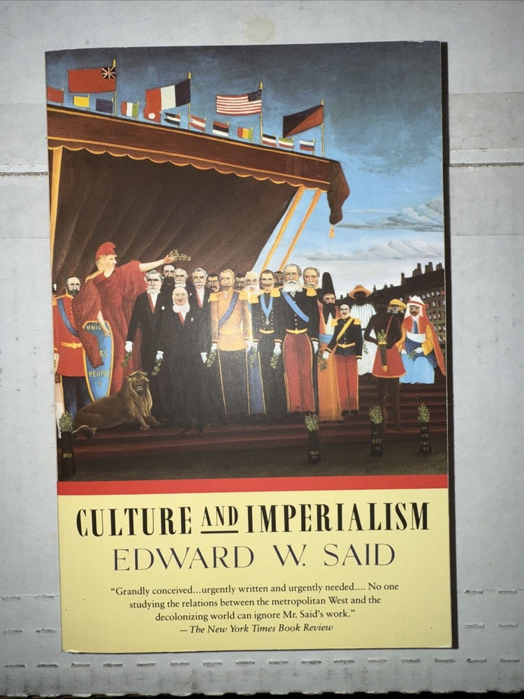 Culture And Imperialism Edward Said Paperback New