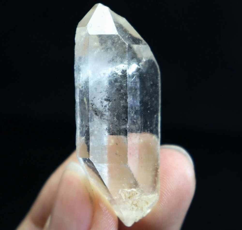 Natural Herkimer Diamond Quartz Crystal Stone Point Healing Mineral Specimen