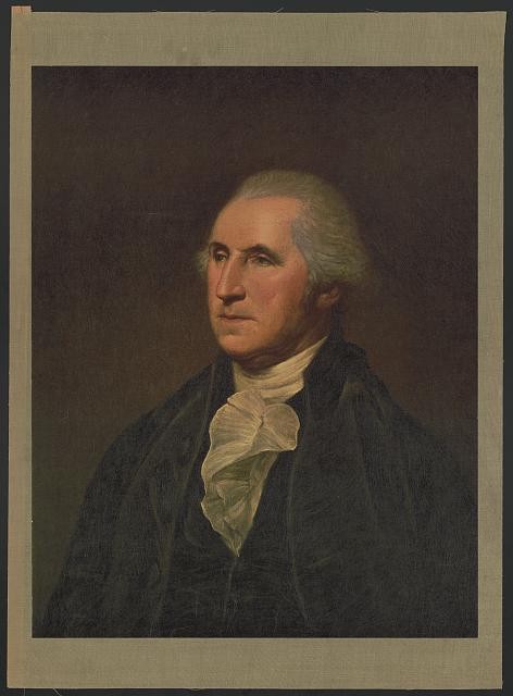 Photo:New York George Washington Portrait 1900s Painting Print