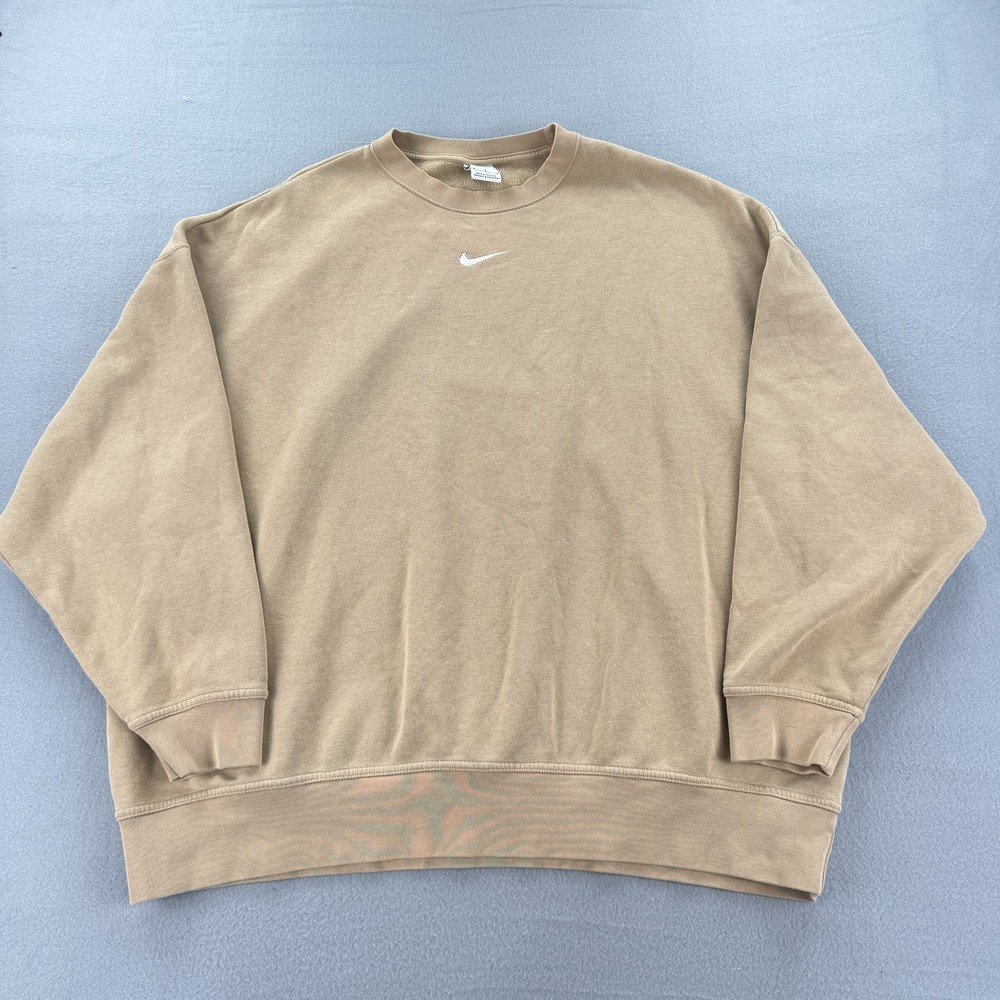 Nike Sweatshirt Mens Medium Crewneck Pullover center swoosh travis scott y2k