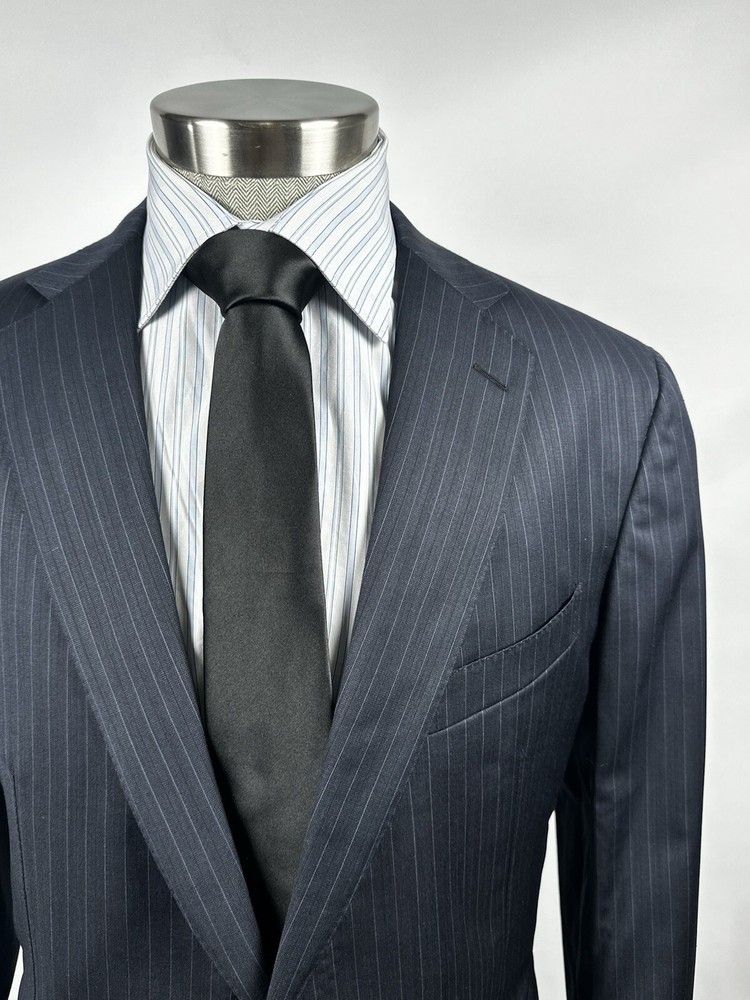 Ermenegildo Zegna NWT New Suit Jacket Lined Blazer Taveller Micron Coat 46L