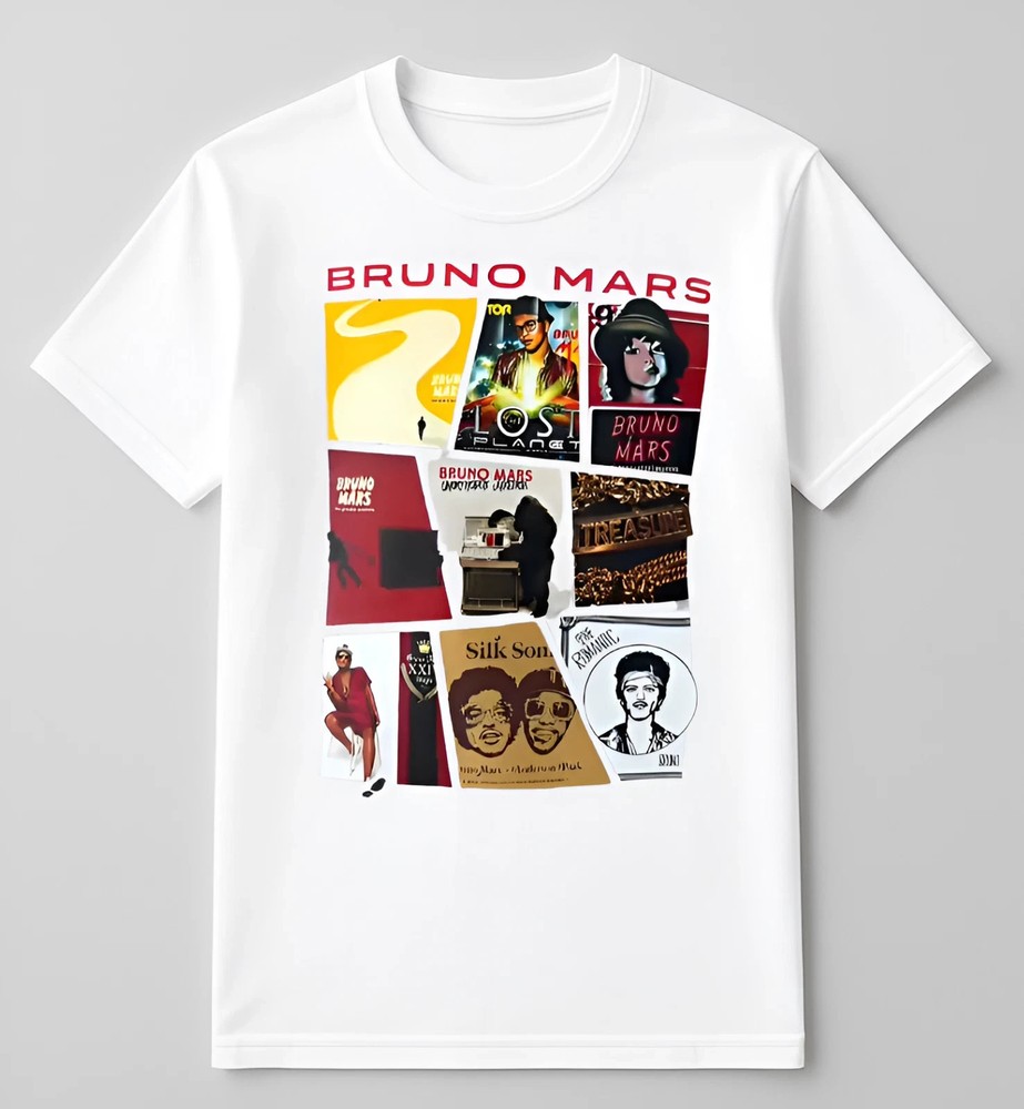 Bruno Mars The Romantic Tour 2026 Concert Shirt all size VK09665