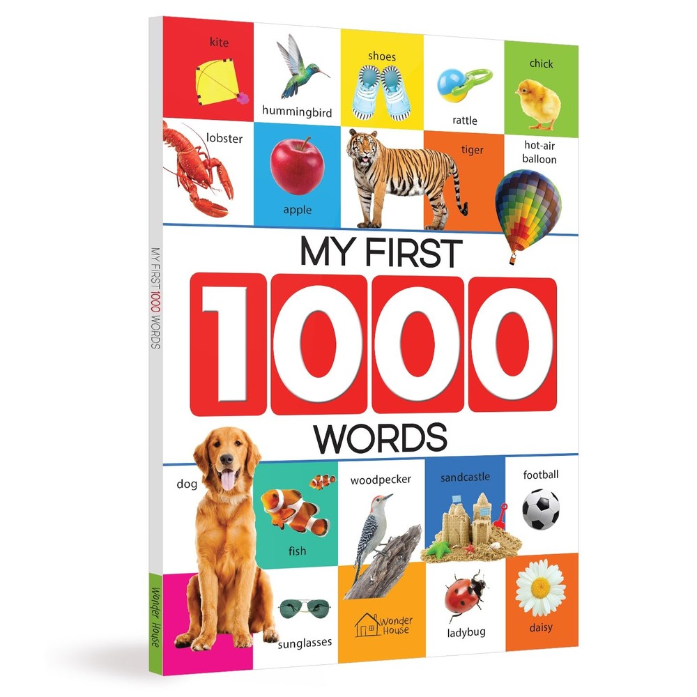 My First 1000 Words: Early Learning Picture Book by Wonder House Books