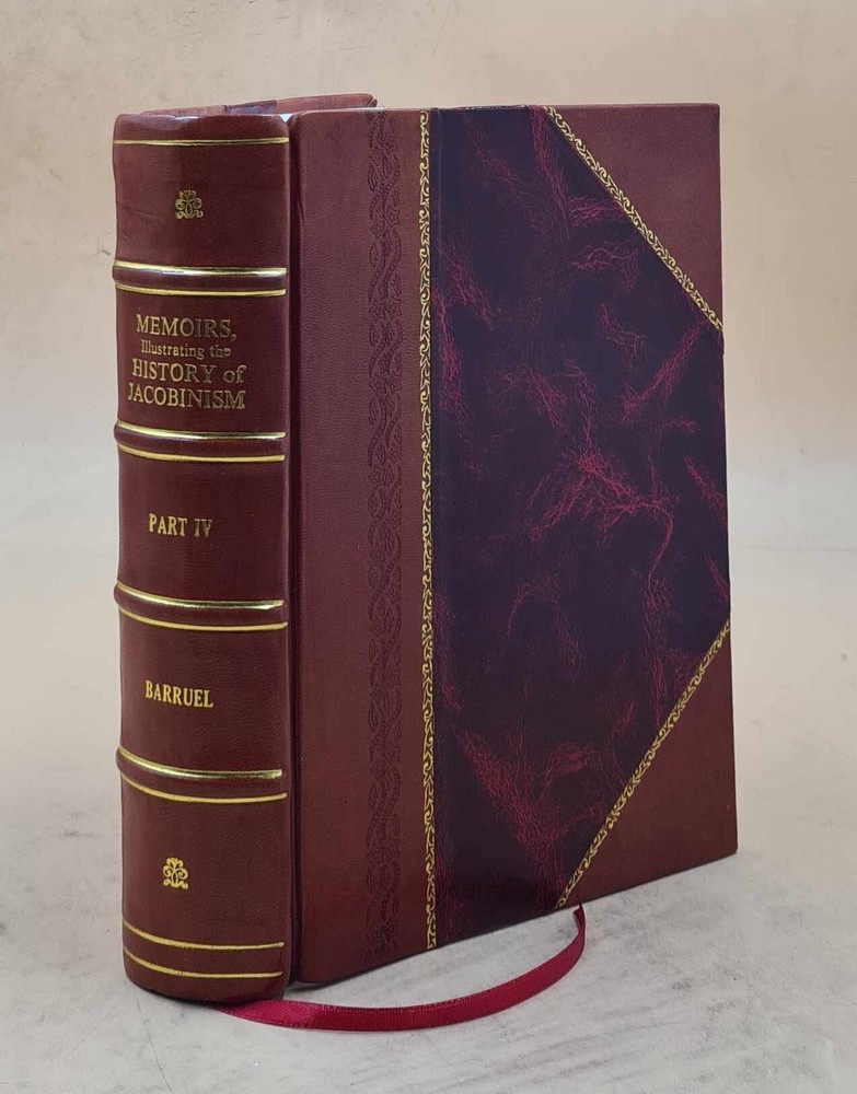 Abbe Barruel Leather Bound Memoirs on Jacobin History