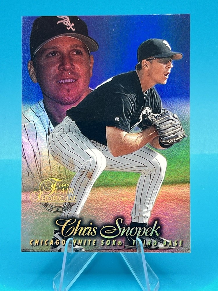 1997 Flair Showcase Row 1 Chris Snopek #72