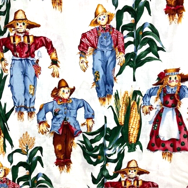 Vintage Alexander Henry Fabric Ramblin Round Rolands Field 100% cotton 2.25 yds