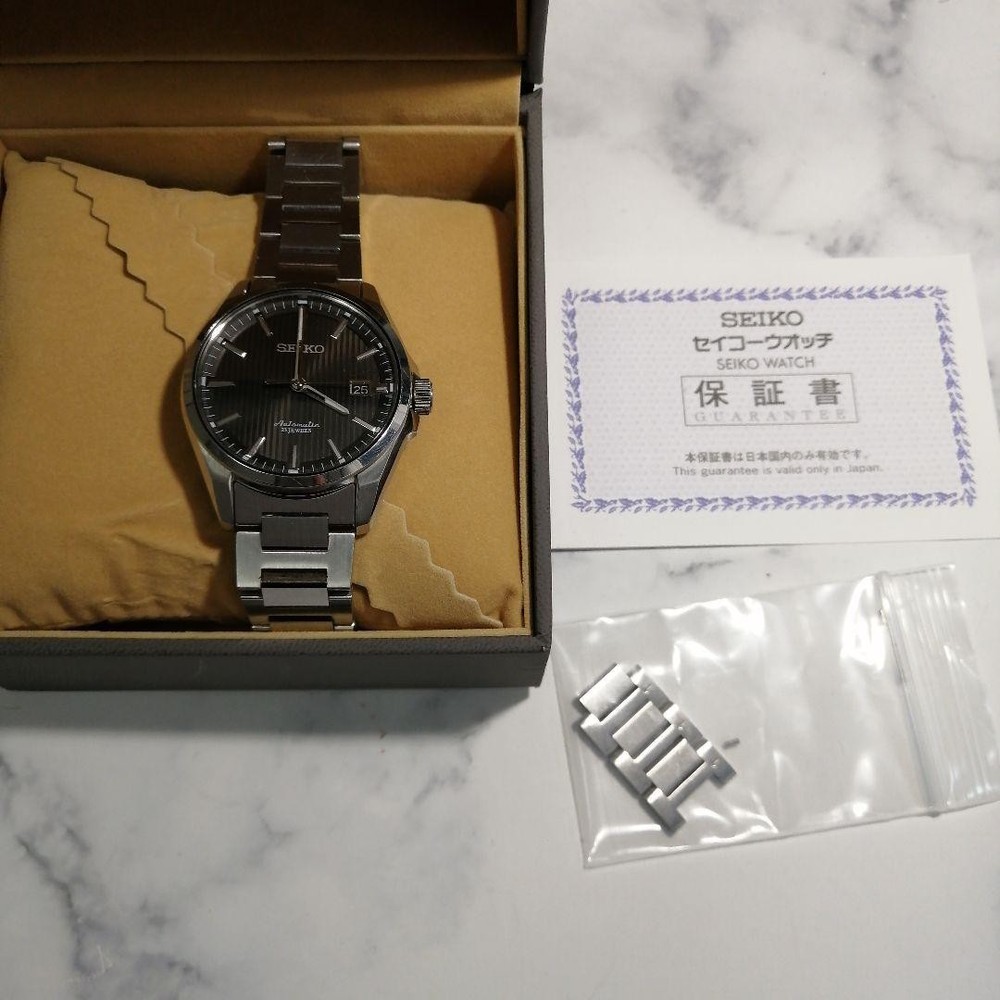 Seiko Presage Automatic Black Dial Men's Watch Sarx015