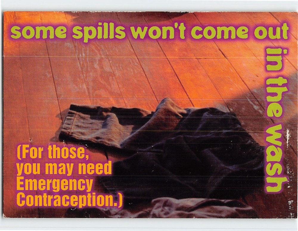Postcard Planned Parenthood Organization Advertisement