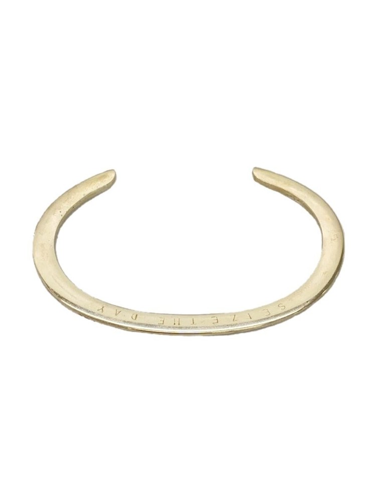 Silver Men's Bangle - Seize The Day 2270