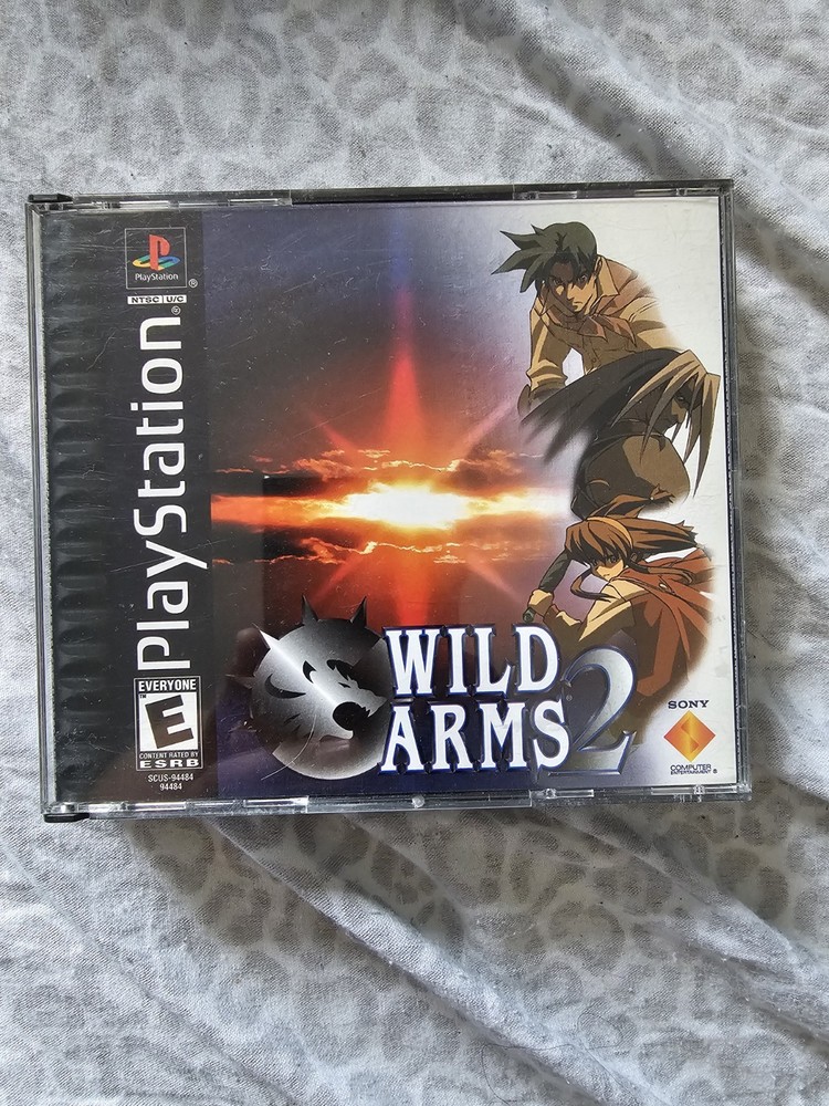Wild Arms 2 PlayStation 1 PS1 – Tested & Working – Complete Game