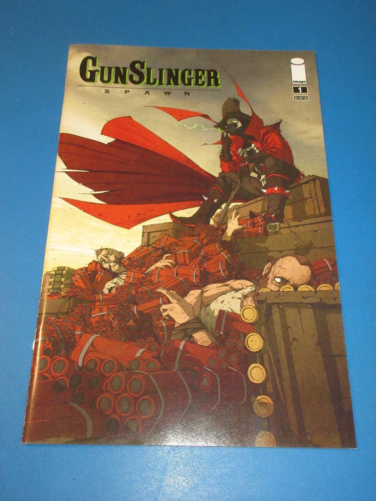 Gunslinger Spawn #1 Revolver variant NM  Gem Wow