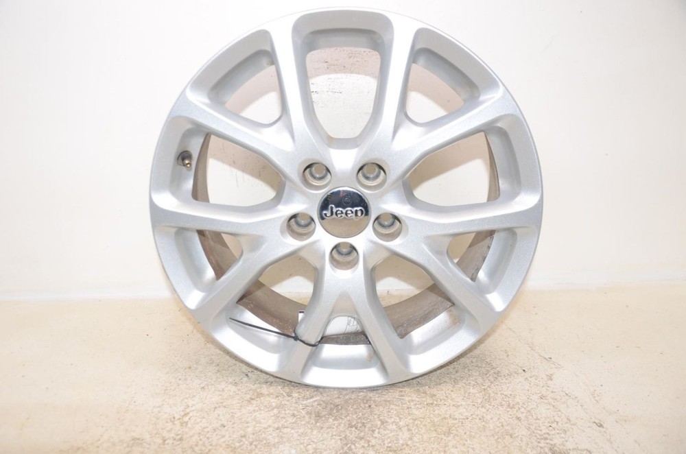 2014-2018 Jeep Cherokee 17x7 Silver 10-Spoke 5 Y-Aluminum Wheel Rim 890087