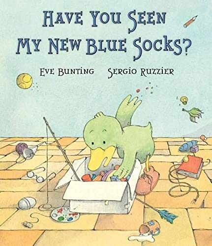 Have You Seen My New Blue Socks? - Hardcover, by Bunting Eve - Very Good