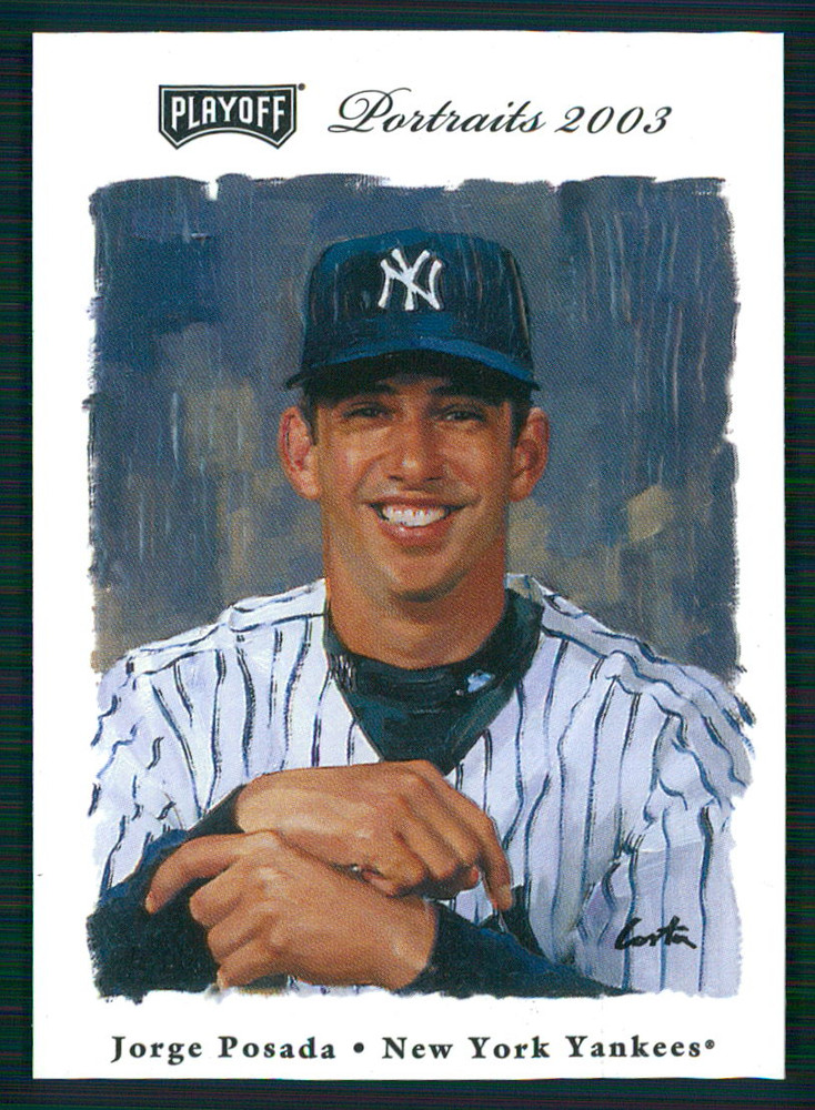 2003 Playoff Portraits - Jorge Posada #71
