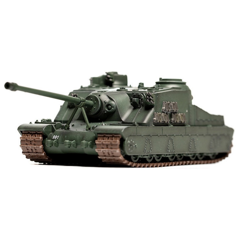 14cm Diecast Alloy 1/72 WWII British Army A39 Tortoise Tank Model Static Display