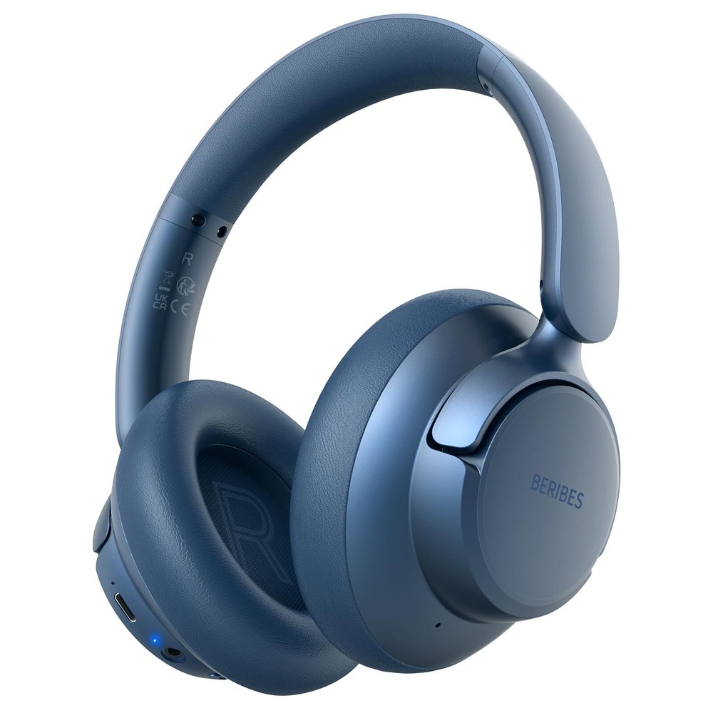 Upgraded Hybrid ANC Wireless Headphones with Transparent Mode