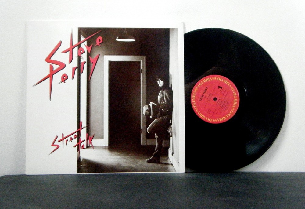 STEVE PERRY Journey LP Street Talk 1984 Columbia  vinyl