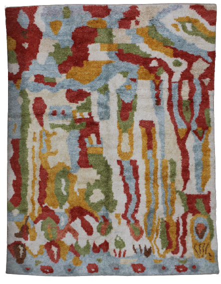 Abstract Sultanhan Pattern Rug-image
