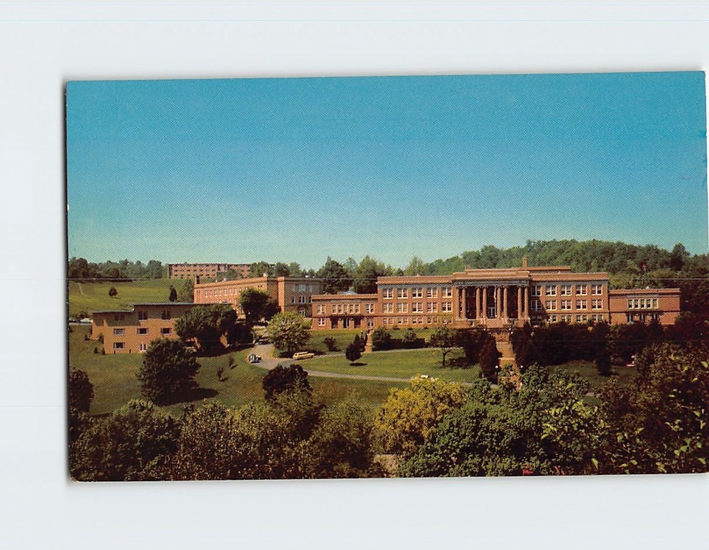 Postcard Fairmont State College Fairmont West Virginia USA