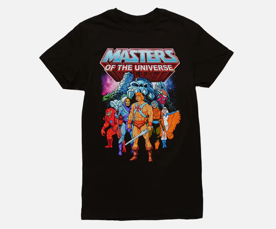 NEW Masters Of The Universe poster T-shirt Black Unisex S to 5Xl