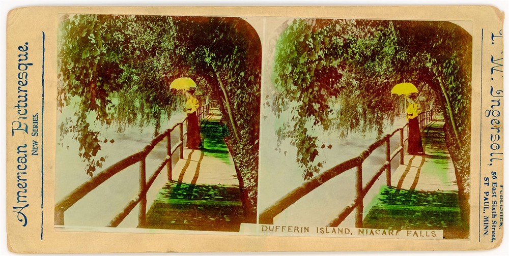 NEW YORK SV - Niagara Falls - Dufferin Island - Ingersoll 1890s