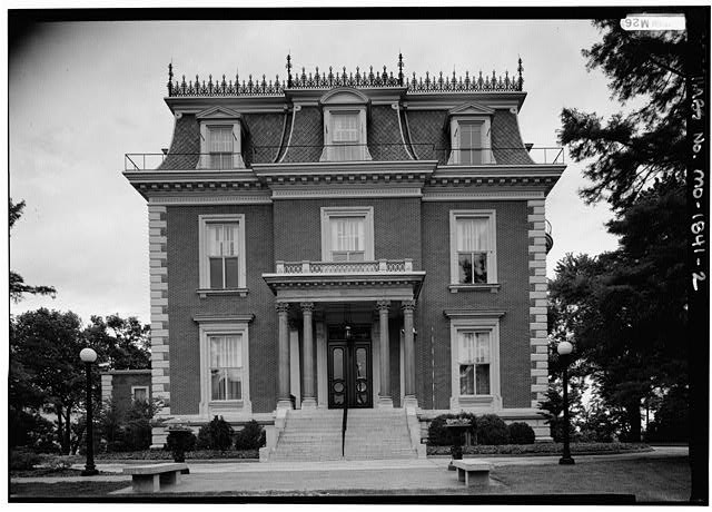 Governor's Mansion,100 Madison Street,Jefferson City,Cole County,MO,Missouri,2